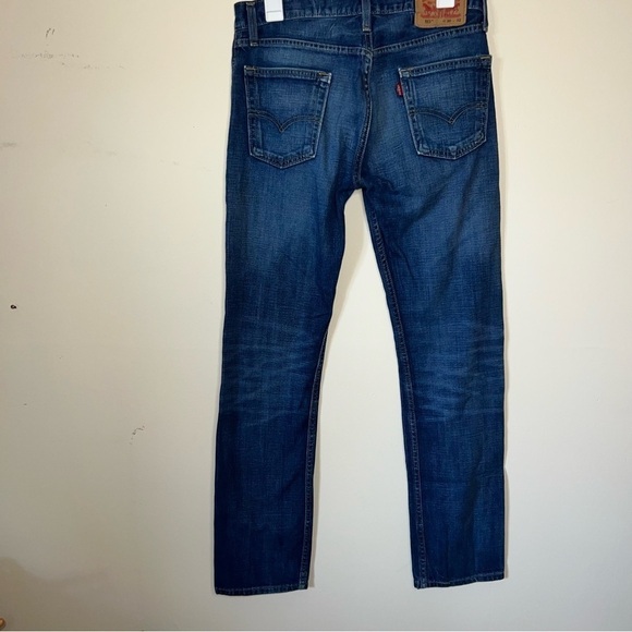Levi’s Men’s 513 Slim Straight Jeans Size 30x32 - Picture 12 of 13